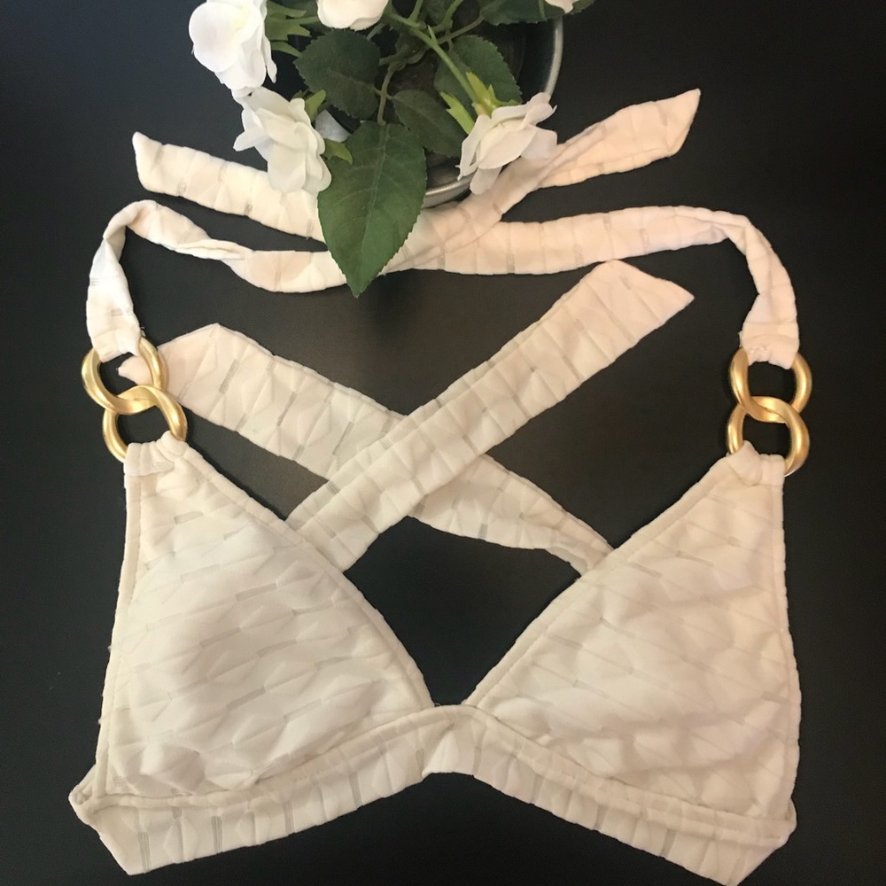Bisou Bisou Women bikini top Size S